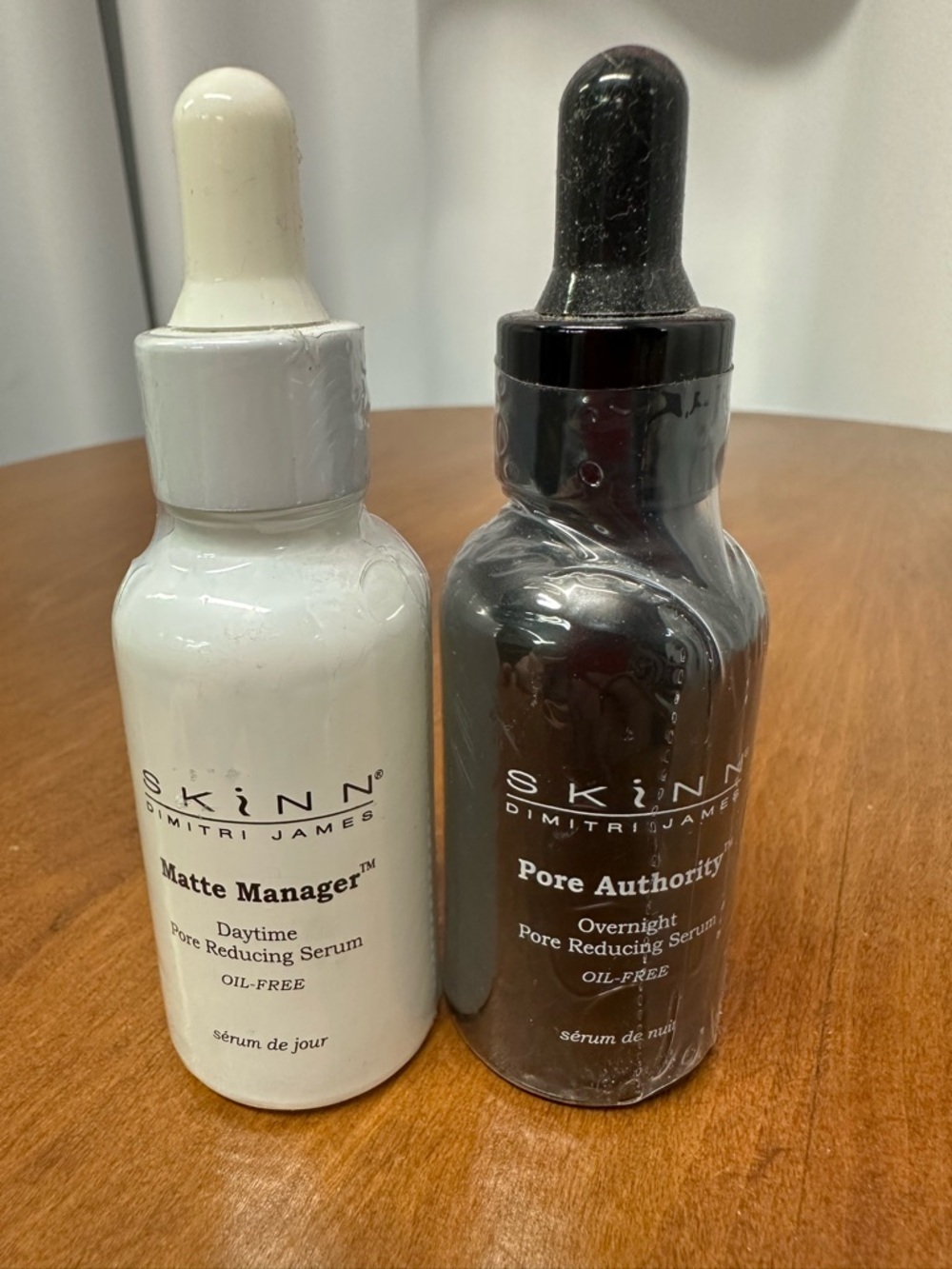 SKINN Matte Manager & Pore Authority Serums new unopened unused
